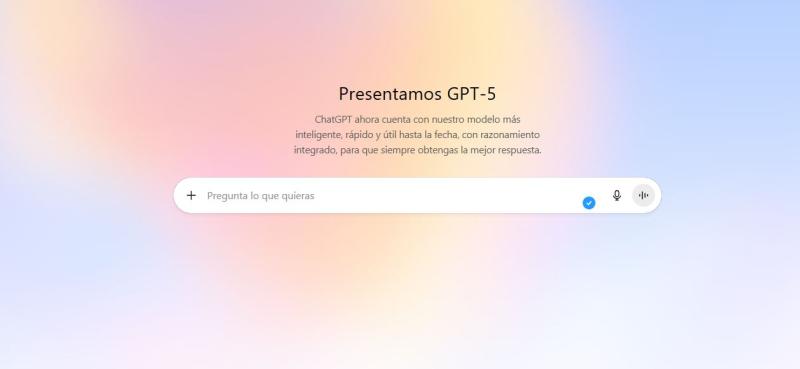 OpenAI presenta ChatGPT-5. Créditos: Captura.