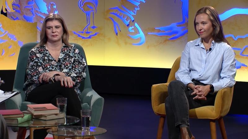 Evelyn Benavides, académica de Medicina UDP, y Carolina Aguirre, directora del Centro del Sueño UC Christus.