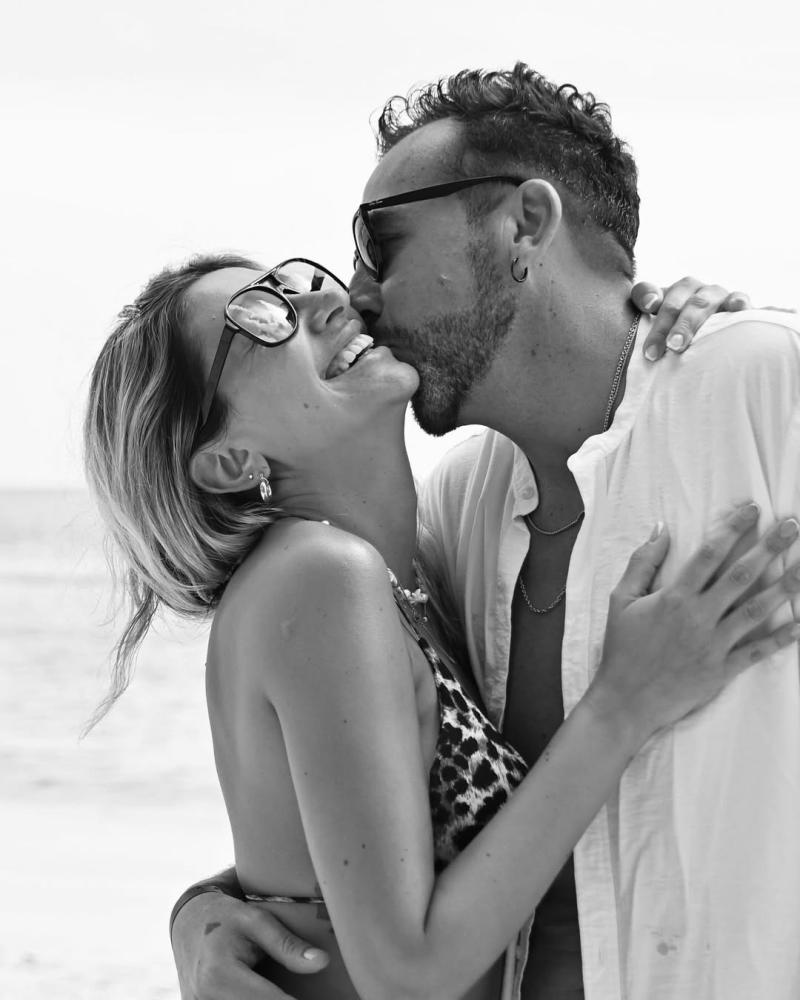 Francisco Kaminski junto a Camila Andrade - Instagram