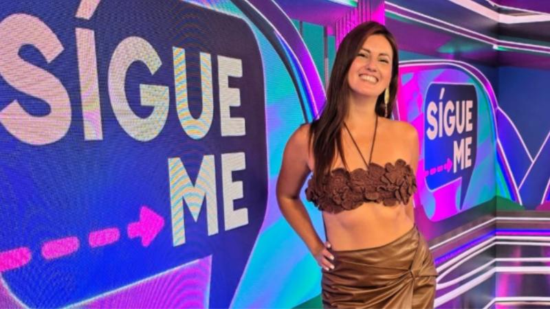 María Paz Arancibia durante su paso por el "Sígueme" - Instagram