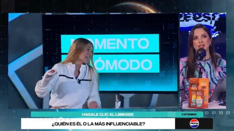 Natu Urtubias ve el momento de Disley en el React