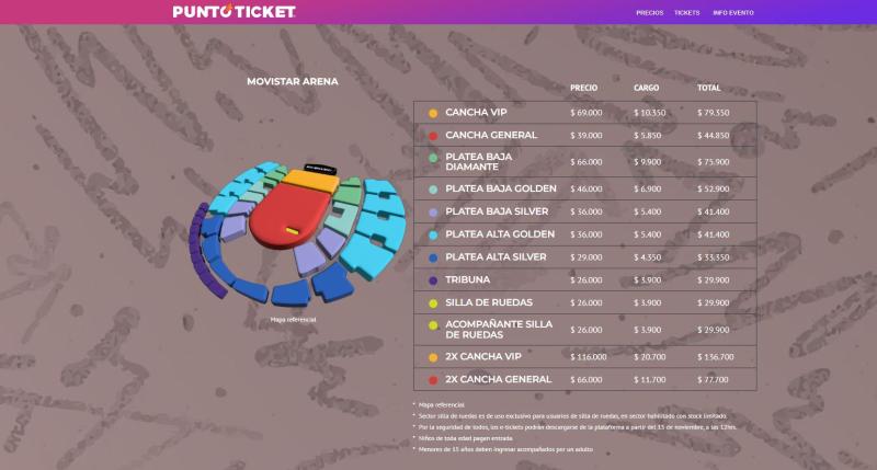 Valor de entradas para Chencho Corleone en Chile - PuntoTicket