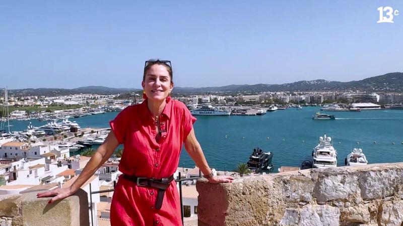 María Gracia Subercaseaux en Ibiza. Créditos: 13C.