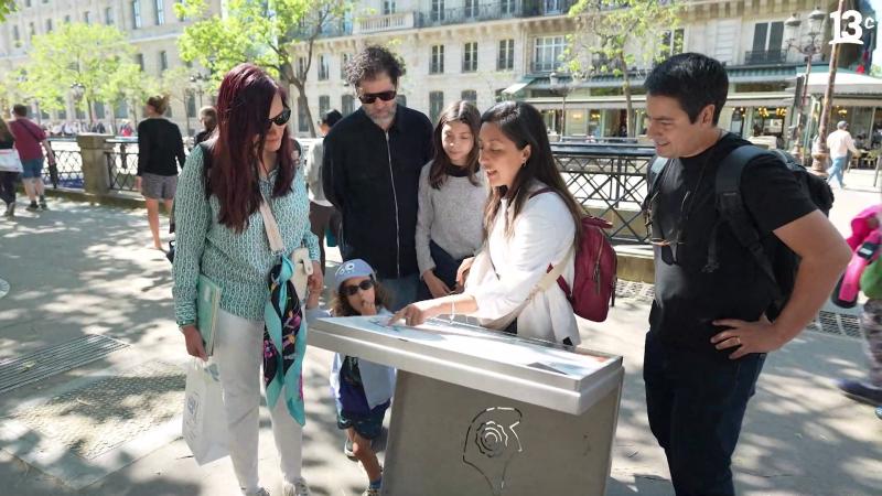 Johanna Soto, emprendedora chilena que hace tours para latinos en París. Créditos: 13C