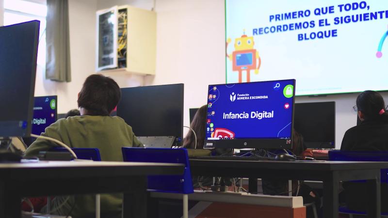 CREO Antofagasta, iniciativa de BHP y Fundación Minera Escondida. Créditos: 13C