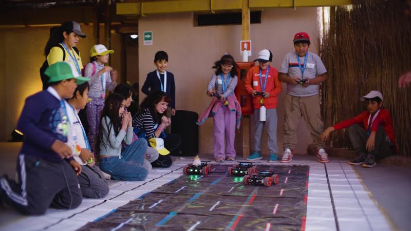 Campamento de invierno en San Pedro de Atacama. Créditos: 13C