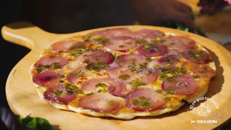 Tarta de cebolla invertida: sigue la innovadora receta de Carlo von Mühlenbrock