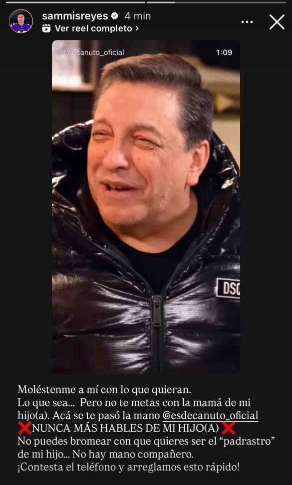 Sammis Reyes en Instagram