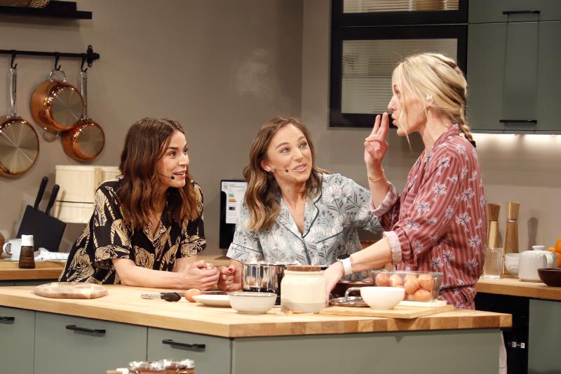 Mariana Derderián e Ignacia Baeza en "Despierta". Créditos: 13C