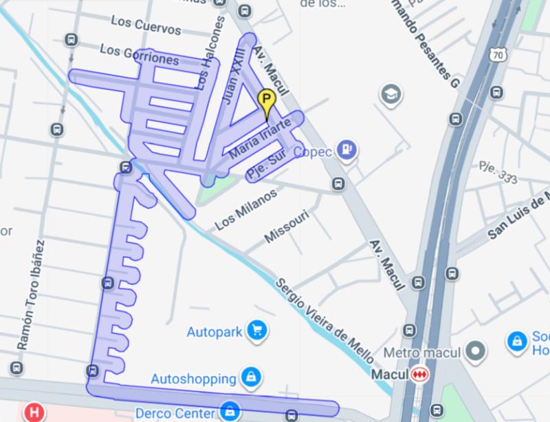 Corte de agua en Macul - Aguas Andinas