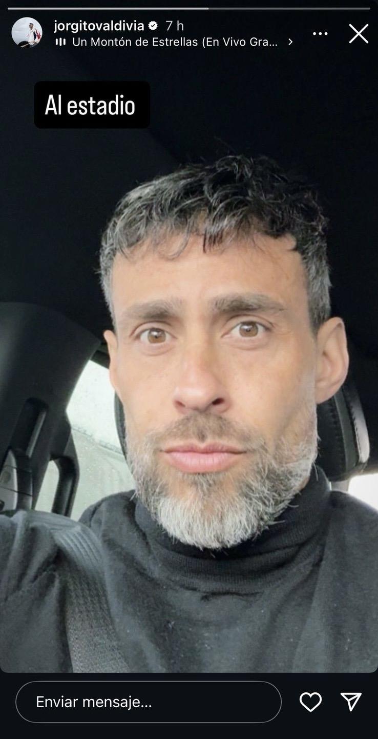 Jorge Valdivia en redes sociales.