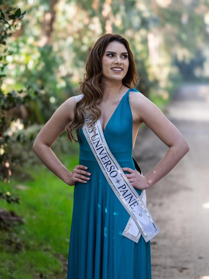 Agustina Carrasco representó a Paine en el Miss Universo Chile 2025 - Instagram