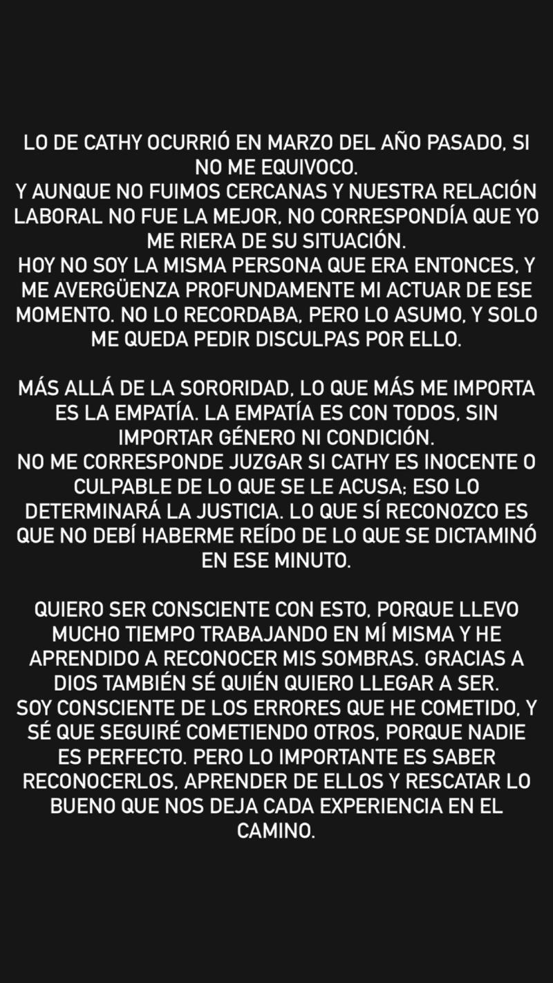 Historia de Karen Paola | Instagram