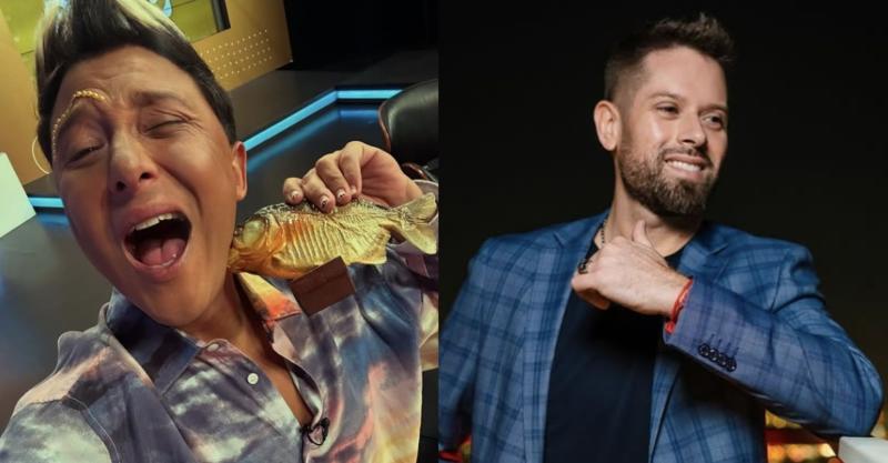 Sergio Rojas y Michael Roldán