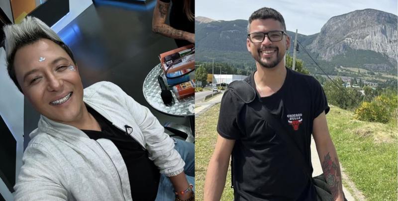 Sergio Rojas y Edwar Curiel