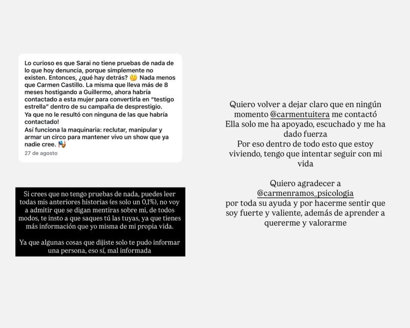 Saray Mercado Zamora expone a Guillermo Maripán | Instagram