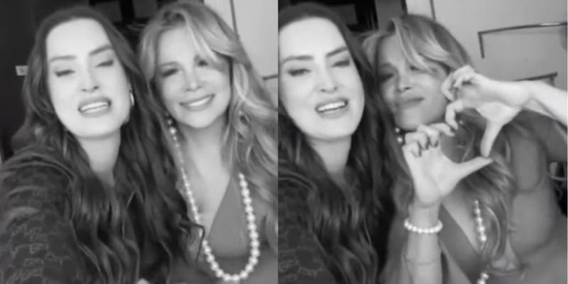 Adriana Barrientos y Cathy Barriga