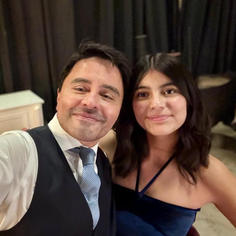 Rodolfo Carter y su hija | Instagram