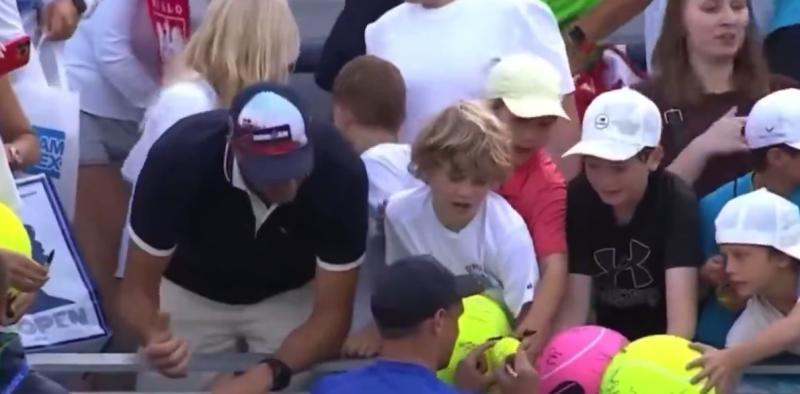 Piotr Szczerek en US Open/X