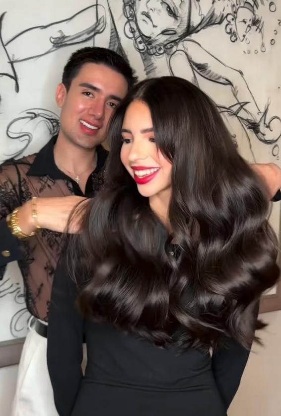 Miguel de la Mora y Ángela Aguilar/Instagram