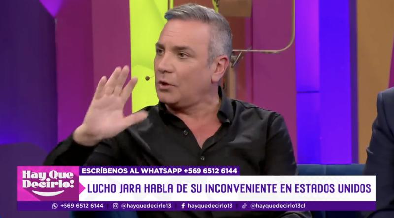 Luis Jara explica por qué no puede entrar a Estados Unidos.