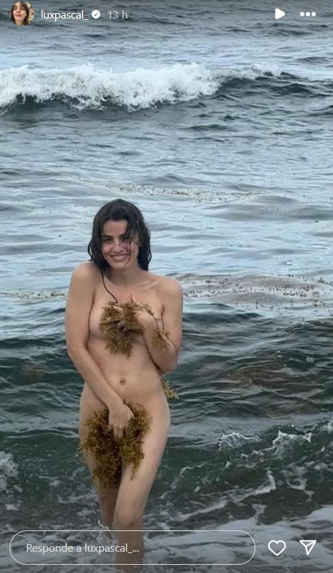 Lux Pascal se la juega con atrevido desnudo - Instagram