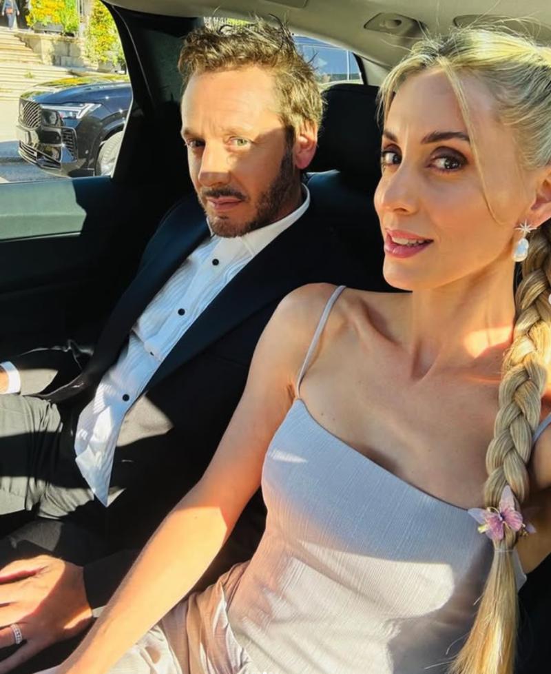 Benjamín Vicuña y Anita Espasandín.