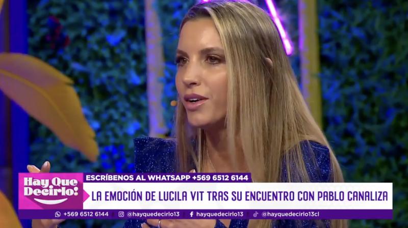 Lucila Vit se conecta con su padre fallecido.