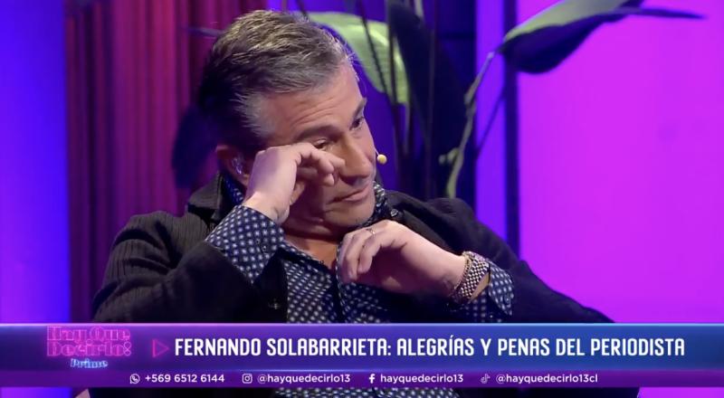 Fernando Solabarrieta habla sobre su enfermedad.