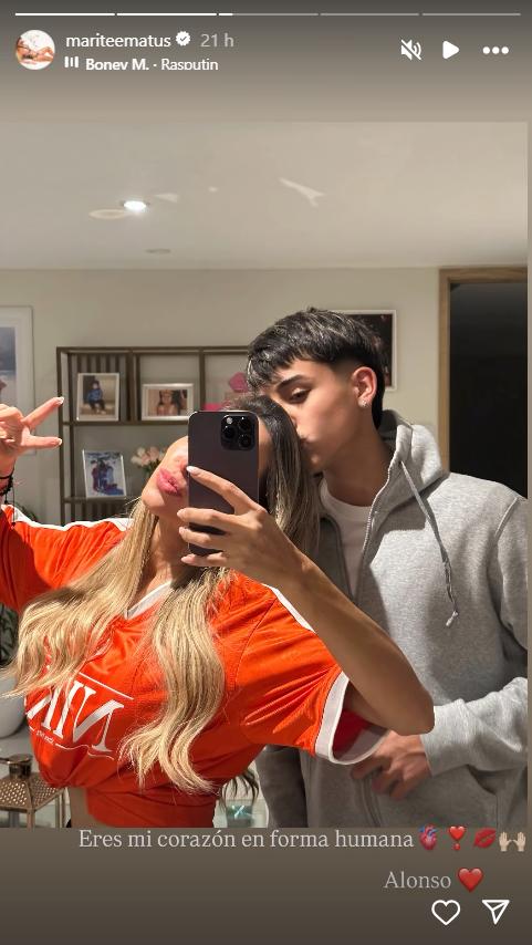 La tierna dedicatoria de Marité Matus a su hijo Alonso - Instagram