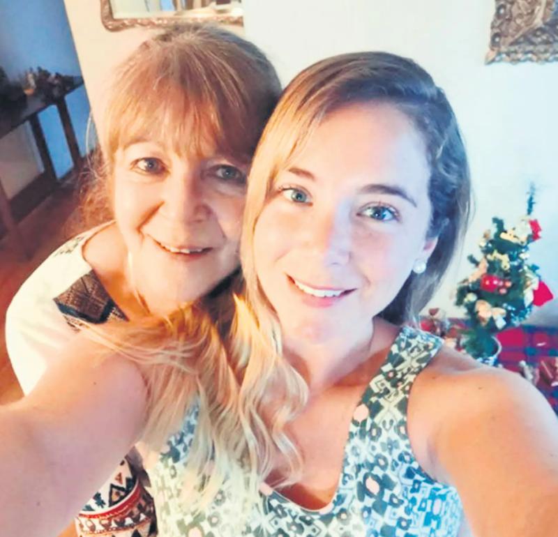 Francoise Perrot y su madre - Las Últimas Noticias