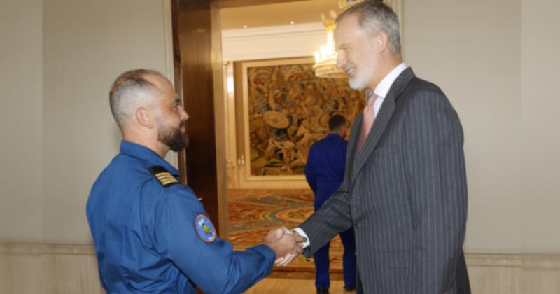 Piloto con Rey de España | Casa Real