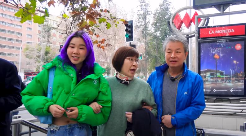 Influencer surcoreana Chingu Amiga | CAPTURA YOUTUBE