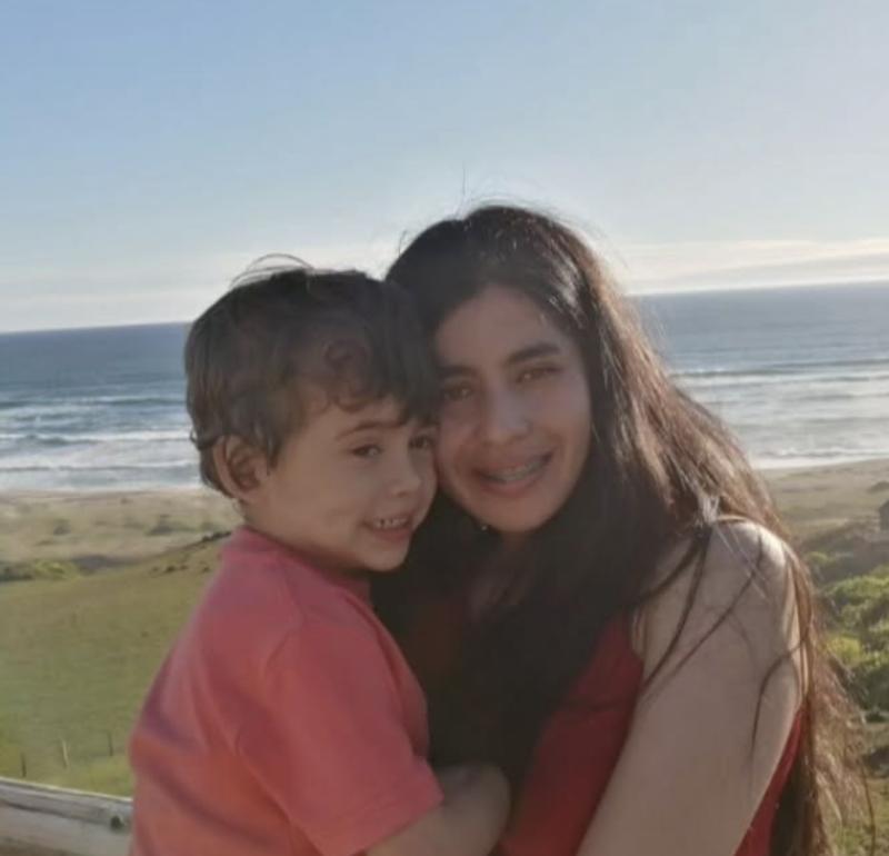 Estefanía Gutiérrez, madre de Tomás Bravo - Instagram.