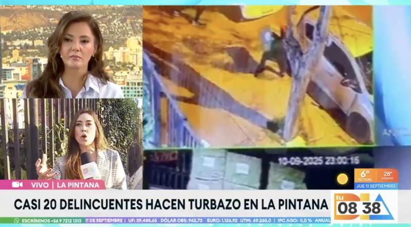 Violento turbazo en casa de concejala en La Pintana.