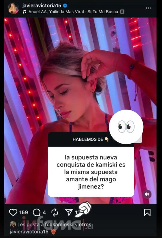 Posible nueva pareja de Francisco Kaminski | Instagram