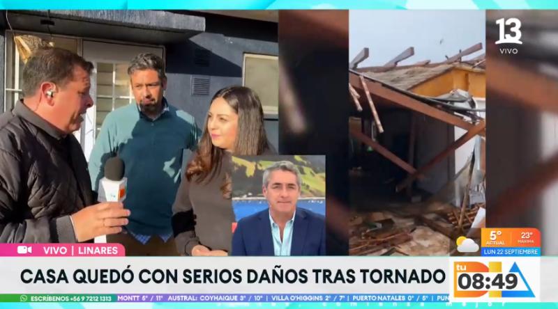 Familia afectada por tornado en Linares - Tu Día