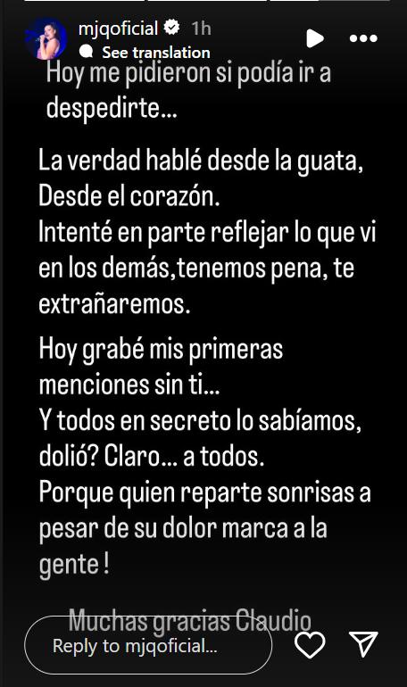 María José Quintanilla | Instagram