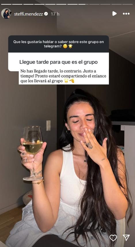 Steffi Méndez cuenta detalles de su nuevo proyecto - Instagram