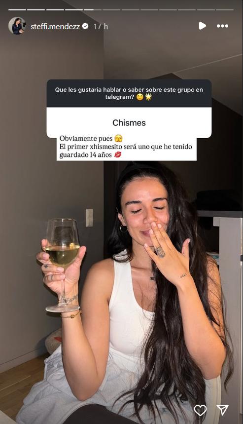 Steffi Méndez cuenta detalles de su nuevo proyecto - Instagram