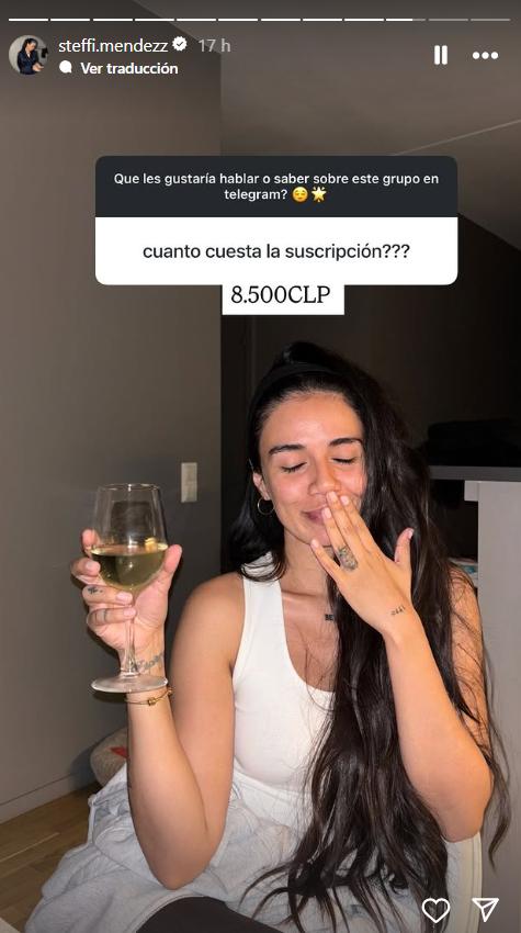 Steffi Méndez cuenta detalles de su nuevo proyecto - Instagram