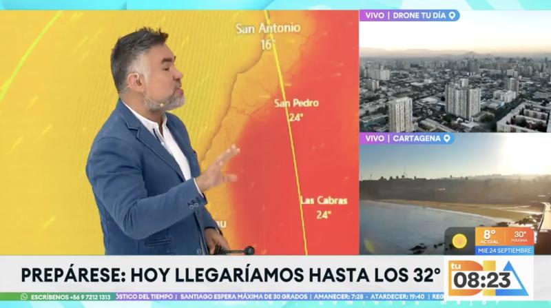Anuncian altas temperaturas para la región metropolitana.