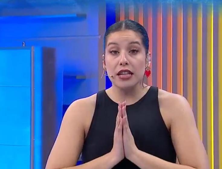 María José Quintanilla sin sus anillos en programa del pasado miércoles.
