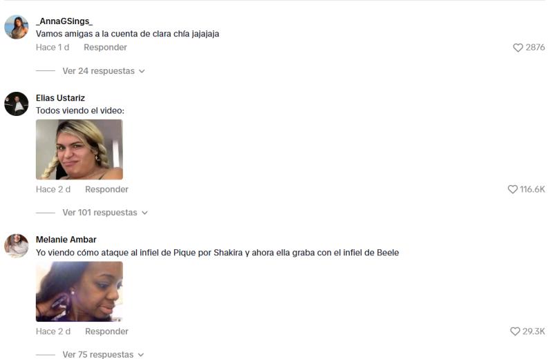 Críticas que recibió Shakira en redes sociales - Captura