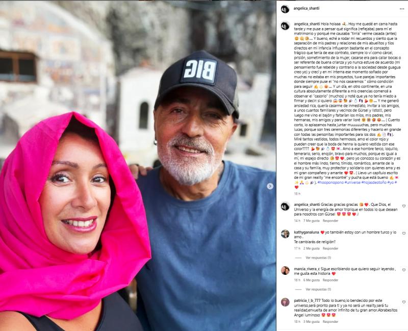 Publicación de Angélica Sepúlveda | Instagram