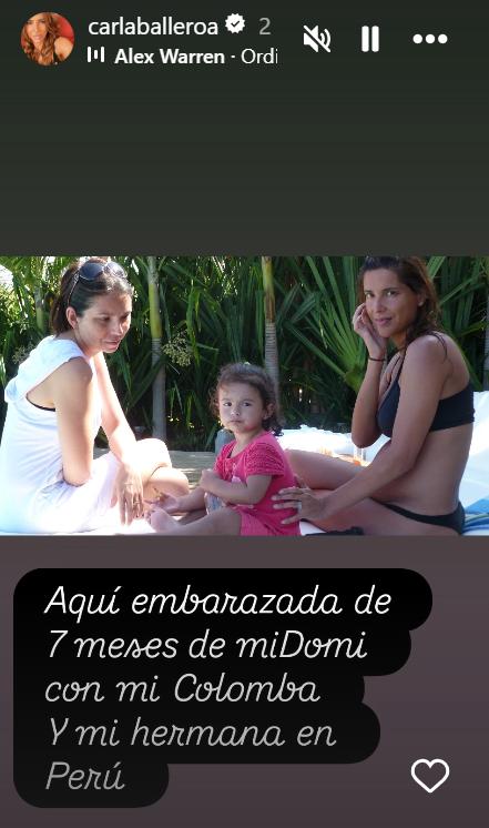 Historia de Carla Ballero | Instagram