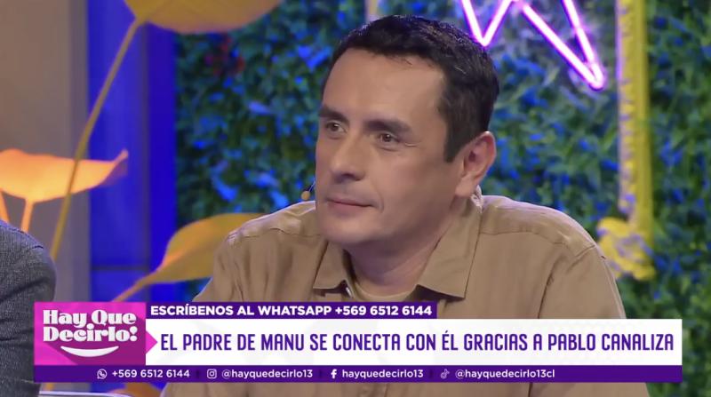 Pablo Canaliza protagoniza increíble canalización con padre de Manu González.