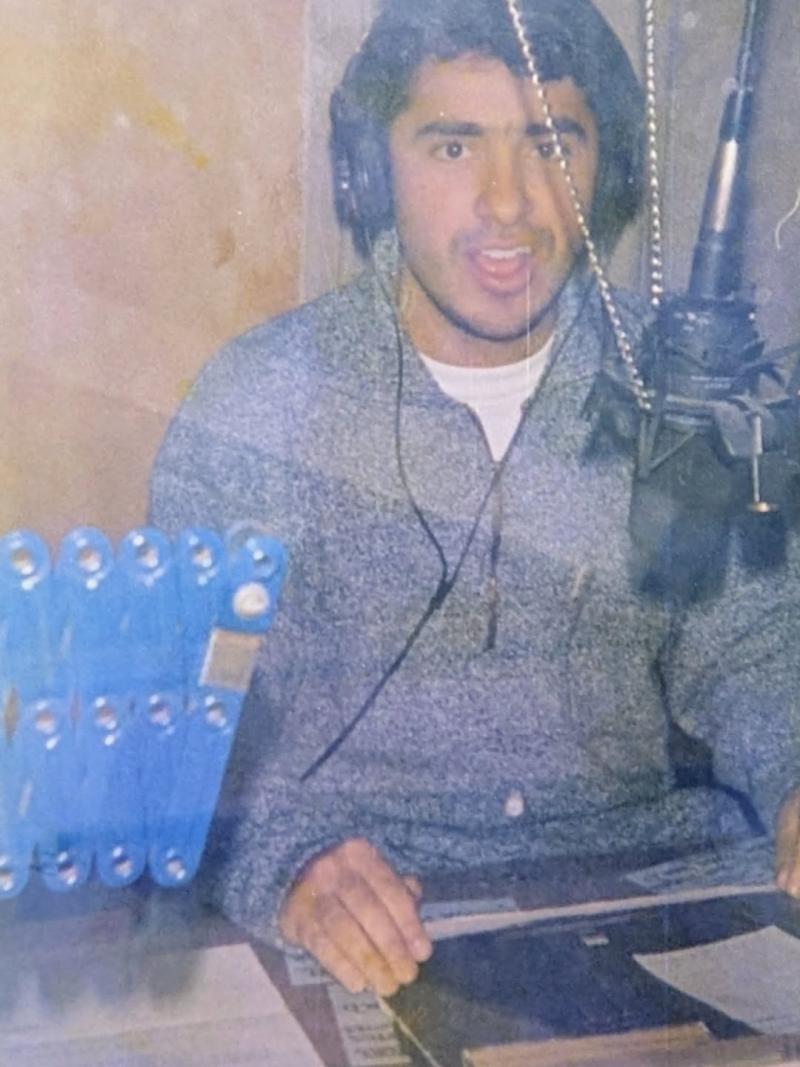 Chico Pérez durante su juventud - Instagram