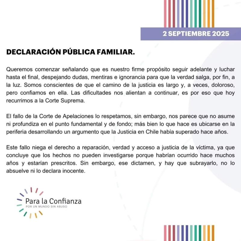 DECLARACIÓN PÚBLICA- FAMILIA DI GIROLAMO PARTE 1