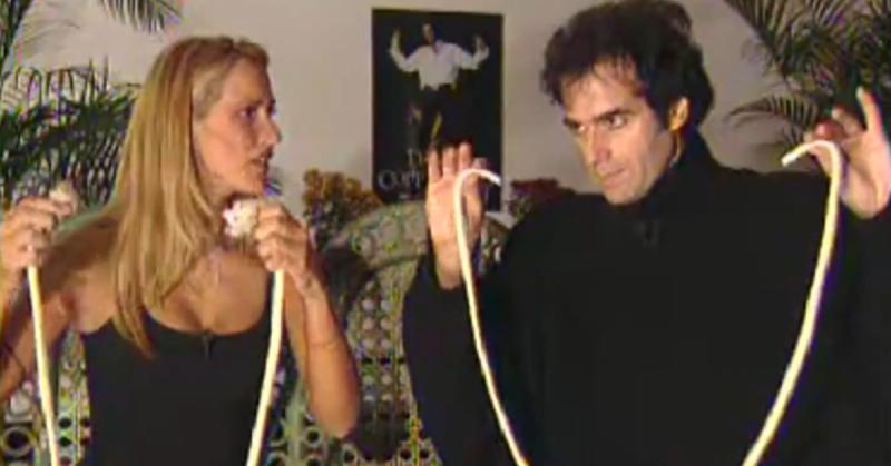 David Copperfield y Angélica Castro en La Mañana del Trece